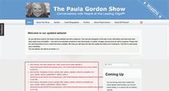 Desktop Screenshot of paulagordon.com